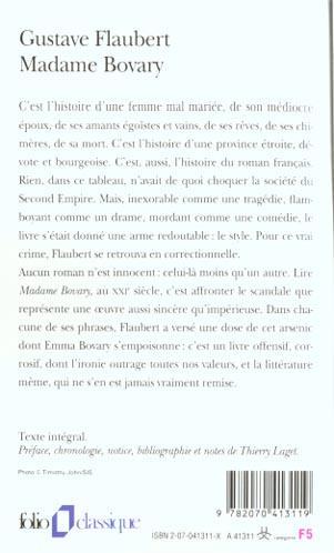 Immagine prodotto Madame Bovary (Francese, Emile Zola, 2001)
