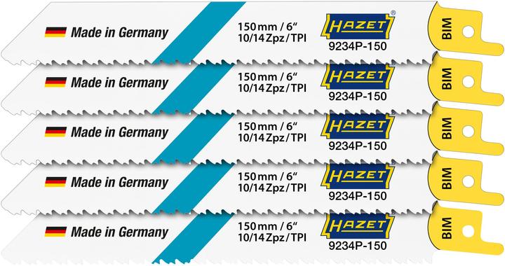 Produktbild HAZET Sägeblätter Satz 9234P-150/5 ∙ Anzahl Werkzeuge: 5