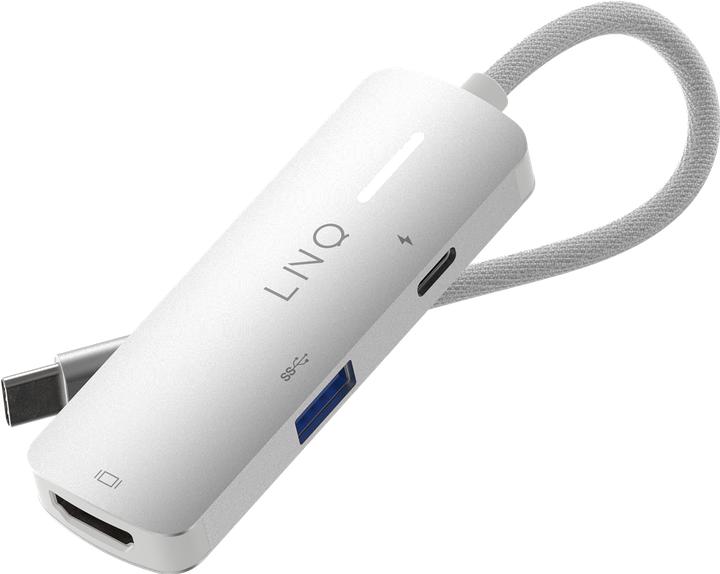 Actual product image LINQ Connects 3in1 USB-C multiport hub (USB-C, 3 ports)