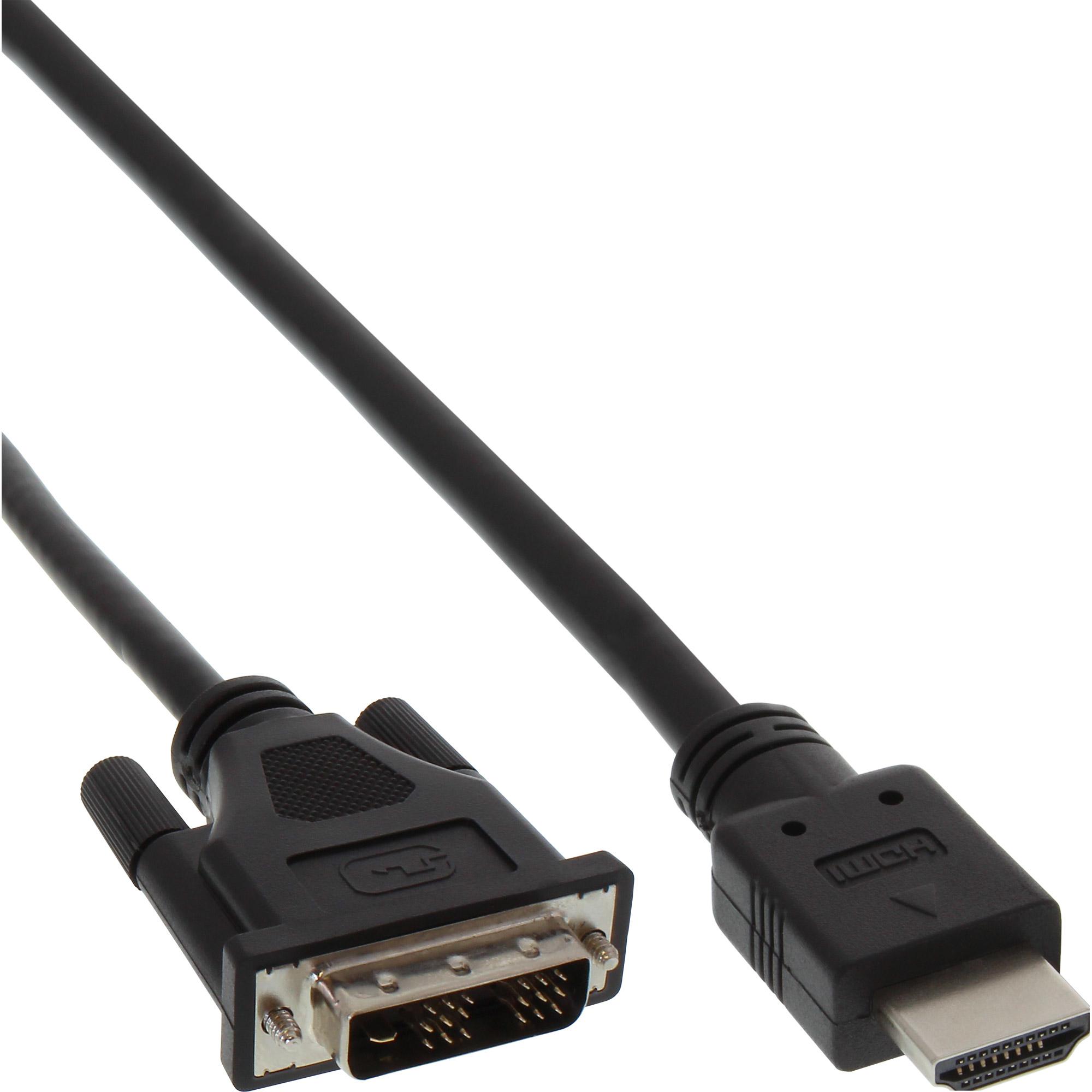 InLine HDMI (Typ A) — DVI (3 m, HDMI, DVI), Video Kabel
