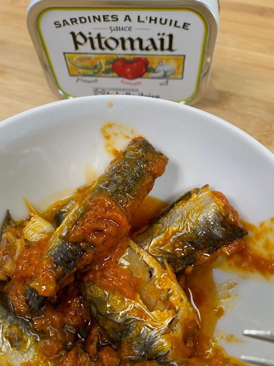 La Belle Iloise Sardines à la sauce pitomaïl (115 g)