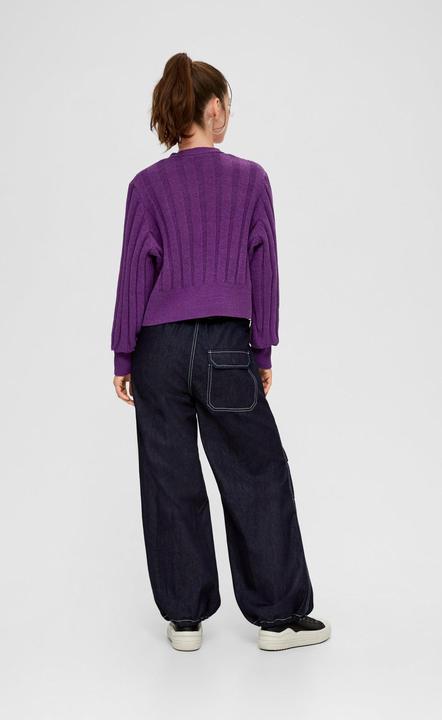 Produktbild s.Oliver Strickjacke Strickjacke mit Strukturmuster (L)