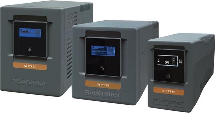 Produktbild Socomec NETYS PE NPE-1000-LCD uninterruptible power supply (UPS) Line-Interactive 1 kVA 4 AC (1000 VA, 600 W, Line-Interaktiv USV)