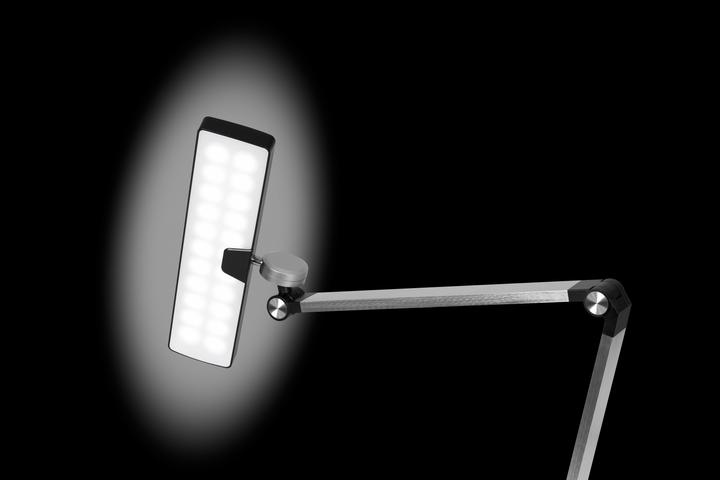 Image du produit Hansa Lampe de bureau Nimbus argent 9 W (600 lm)