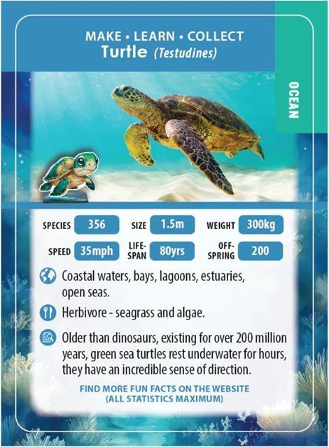 Image du produit Craft Buddy Ozean Schildkröte, Crystal Art Buddy, ca. 11x8cm