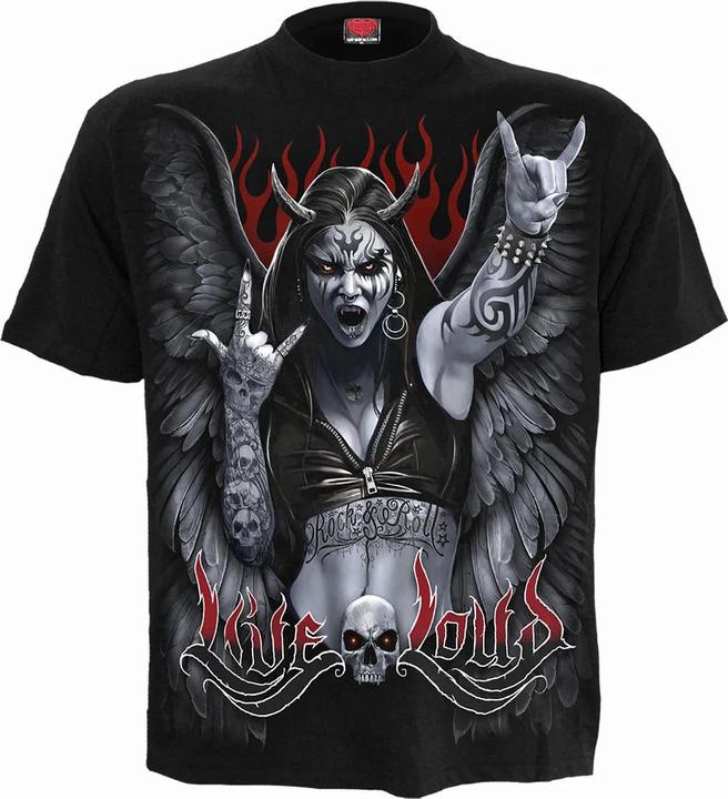 Immagine prodotto Spiral Rock Loud Maglietta Adulto Unisex (S)