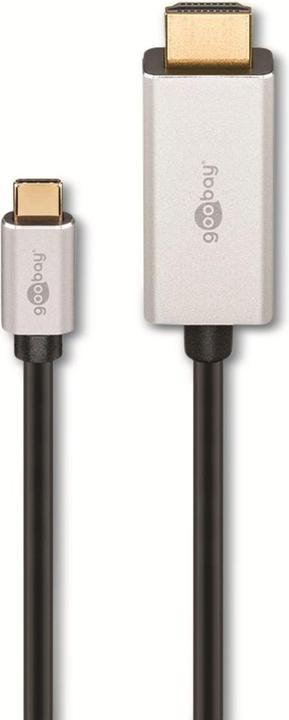 Actual product image Goobay USB type C - HDMI (3 m, HDMI, USB Type C, 2.1)