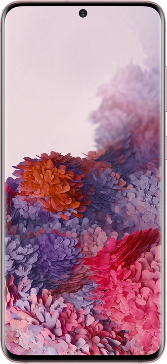 Produktbild Samsung Galaxy S20 EU (128 GB, Cloud Pink, 6.20", Hybrid Dual SIM, 64 Mpx, 4G)
