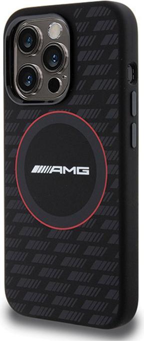 Image du produit Mercedes AMG AMHMP15L23SMRK iPhone 15 Pro 6.1" czarny/black hardcase Silicone Carbon Pattern MagSafe (Apple iPhone 15 Pro)