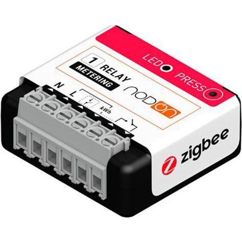 Thumbnail - NodOn Zigbee on/off Modul 16a Trockenkontakt + Verbrauchsmessung, Relais