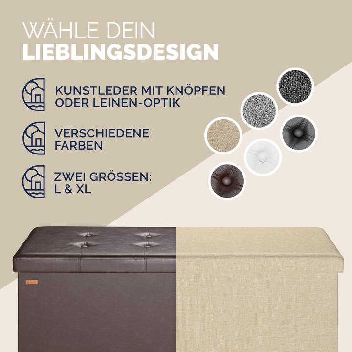 Actual product image Casaria Sitztruhe (115 cm)