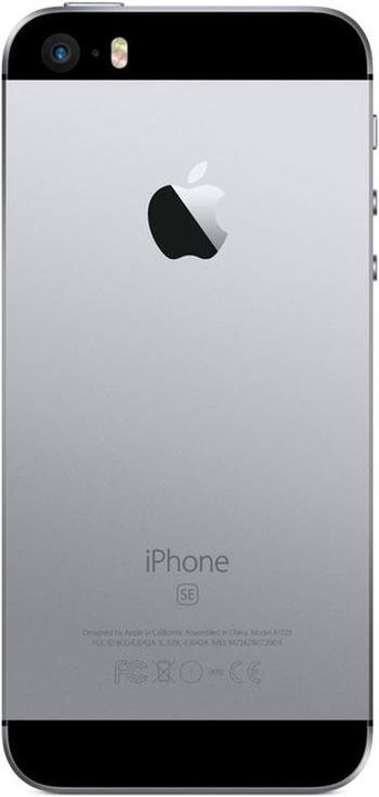 Produktbild Apple iPhone SE (16 GB, Space Gray, 4", Single SIM, 12 Mpx, 4G)