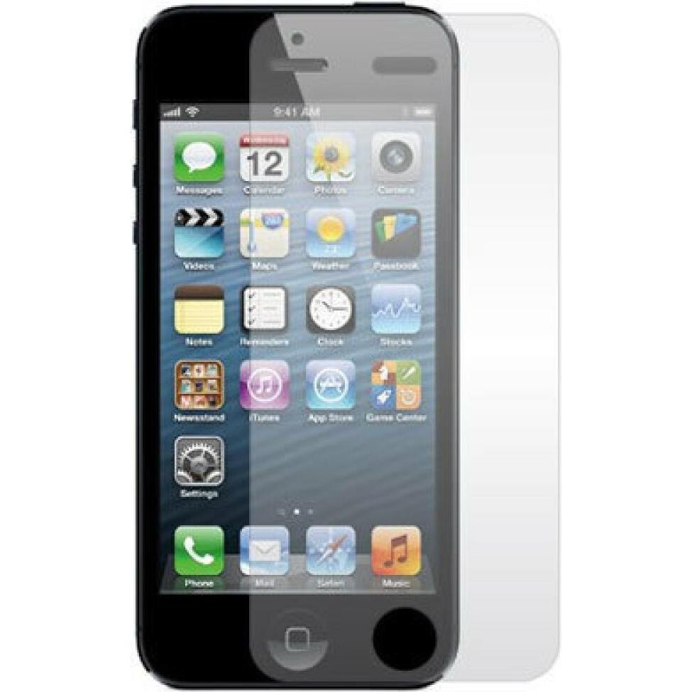 ITop Protezione del display per iPhone 5 / 5s e 5c trasparente (1 pz., Apple iPhone 5, Apple iPhone 5c, Apple iPhone 5s, Apple iPhone SE), Pellicola p