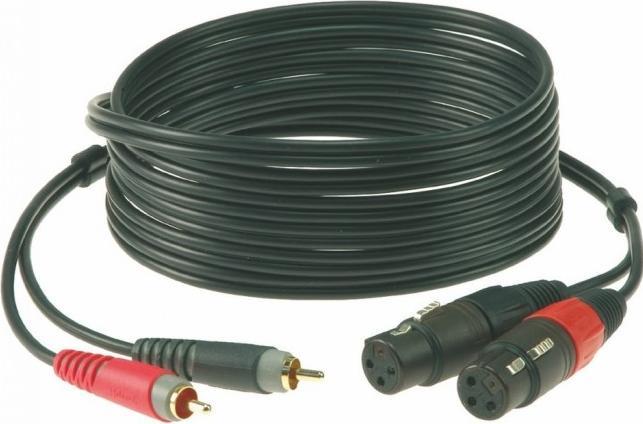Klotz Cavo AT-CF0100 Cinch-XLR (f) 1m (1 m, Cavi XLR)