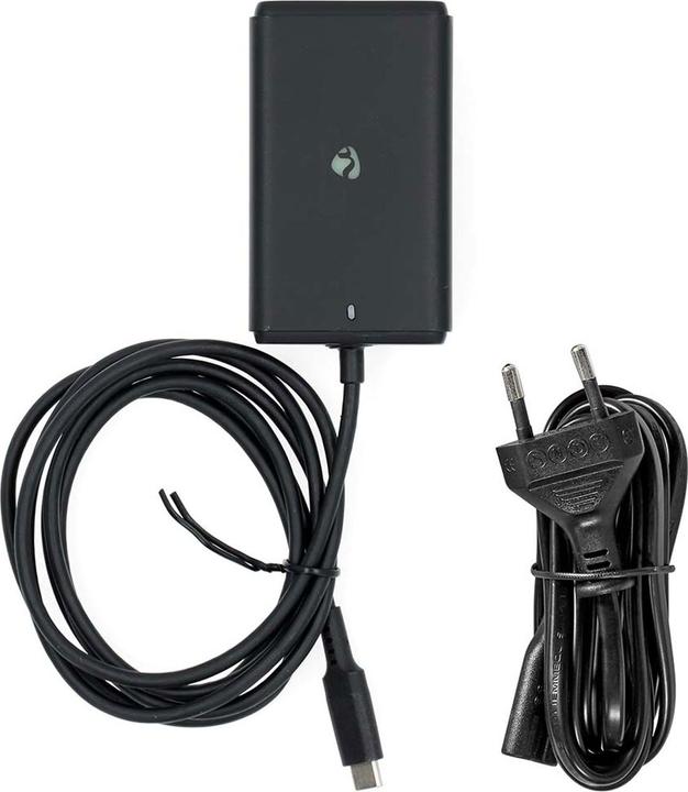 Nedis Adaptateur pour ordinateur portable | GaN | 45 W | 5 / 9 / 12 / 15 / 20 V DC | 2,25 / 2,33 / 2,92 / (45 W)