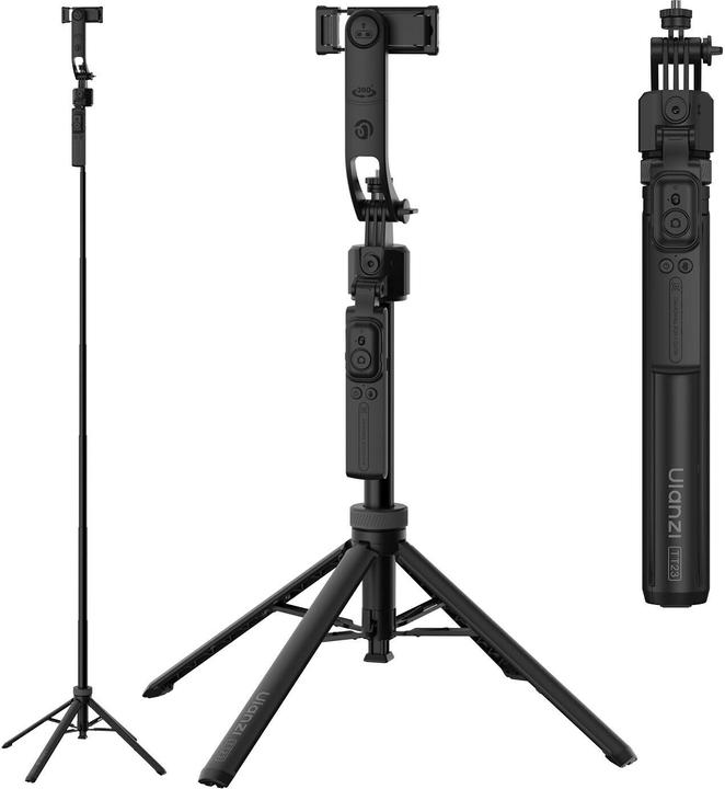 Actual product image Ulanzi TT23 Auto Tracking Selfie Stick Tripod (Metal)