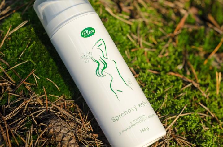 Actual product image Pleva Shower cream with honey and macadamia oil