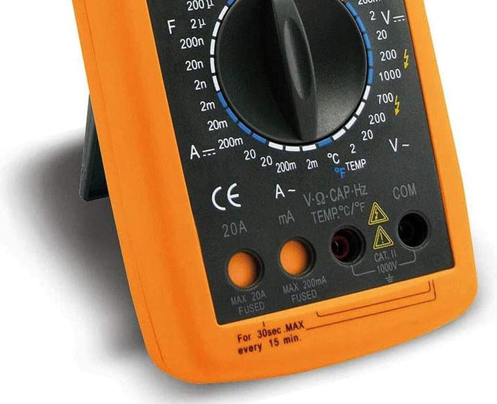 Actual product image BETA 1760B Multi-Purpose Digital Multimeter Meter Multimeter (Certified Tool Accessory with One-Piece