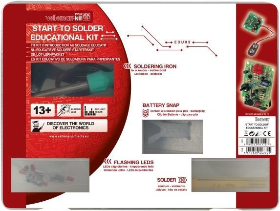 Produktbild Velleman Start to Solder Educational Kit
