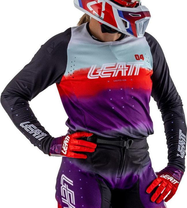 Image du produit Leatt Lady Moto 4.5 Lite Sunburn Sweatshirt (S)