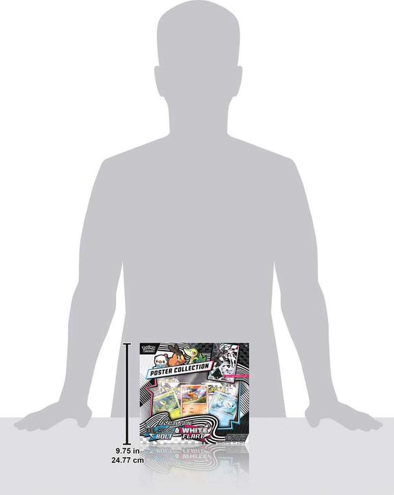 Image du produit Asmodée Scarlet & Violet: Black Bolt & White Flare Poster Collection (Anglais, Pack de boosters)