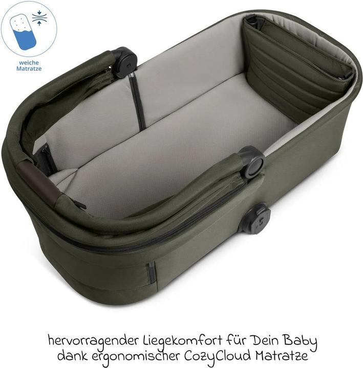 Actual product image ABC Design City Life Carrycot, Avocado
