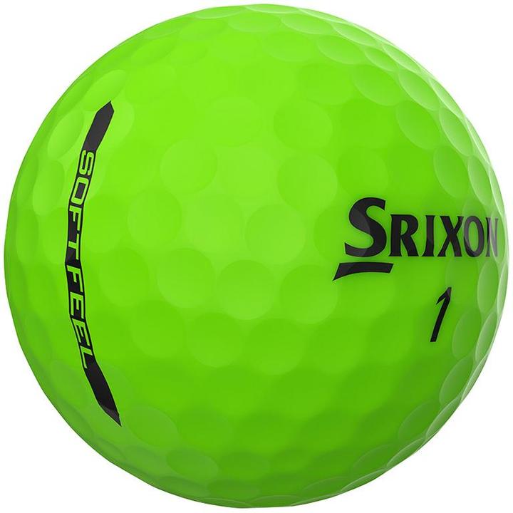 Actual product image Srixon Soft Feel brite green (13/2023)