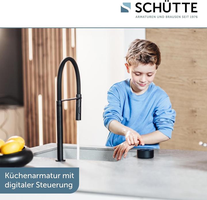 Actual product image Schütte Digital Smart Control Kitchen Faucet with Programmable Pot Fill Function
