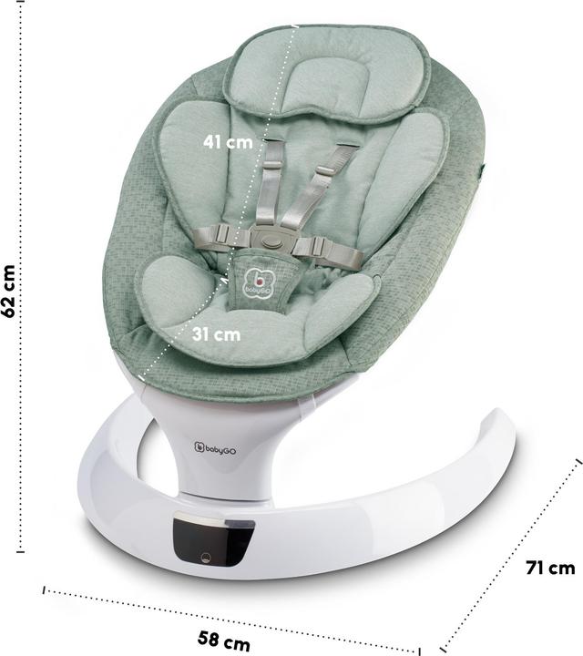 Image du produit BabyGo Swing grün