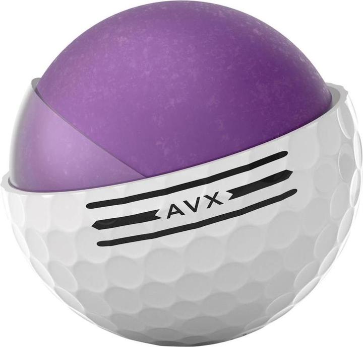 Actual product image Titleist AVX white (2024)