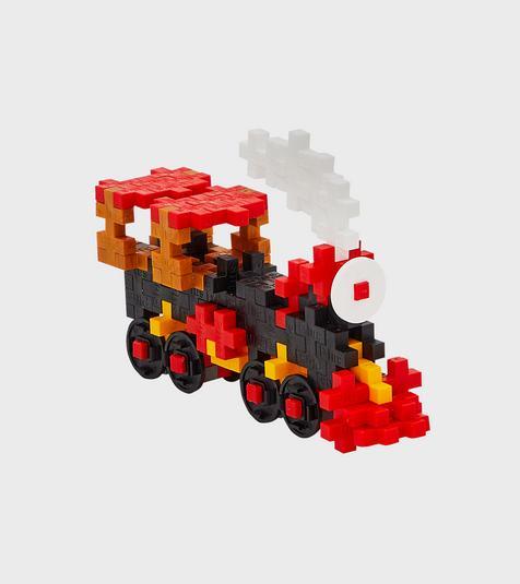 Actual product image Plus-Plus 100 Creative Building Blocks Train