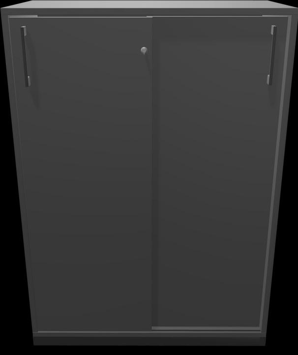 Actual product image Narbutas Choice sliding door cabinet (80 x 40 x 111.5 cm)