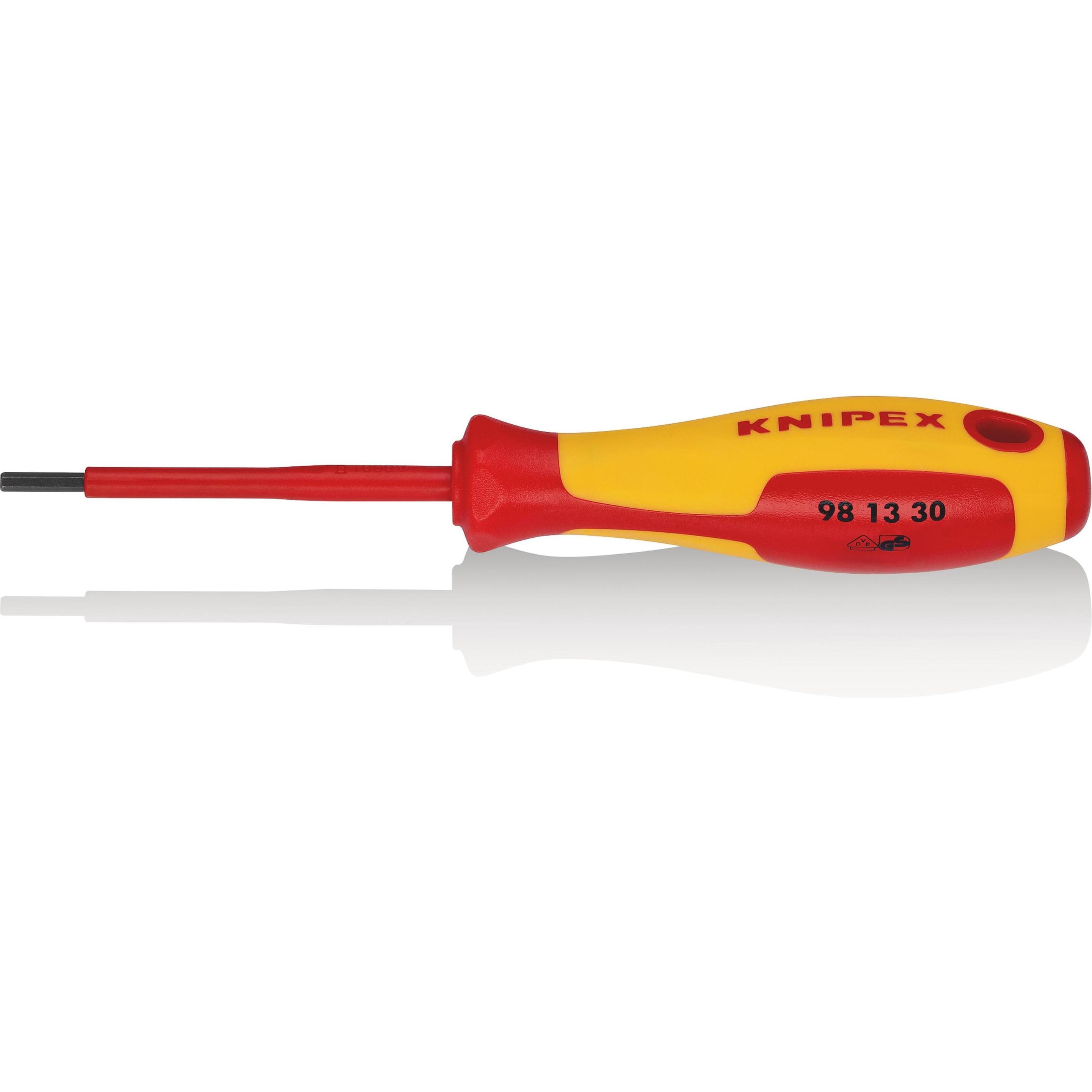 Knipex, Schraubenzieher, Schraubendreher für Innensechskantschrauben (Innensechskant)