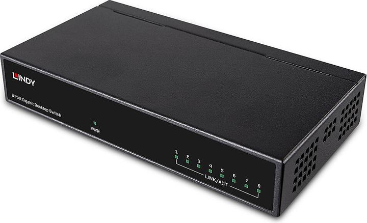 Lindy 8 Port GIGABIT Switch (8 ports)