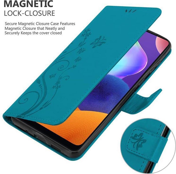 Actual product image Cadorabo Flower Book Cover (Samsung Galaxy A31)