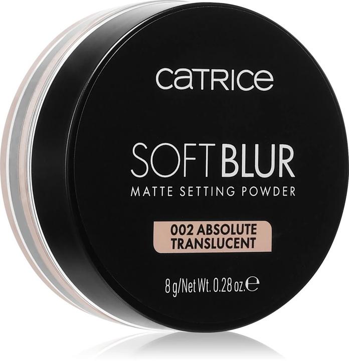 Immagine prodotto Catrice Soft Blur Matte Setting Powder (002, Pesca molle, Traslucido assoluto)