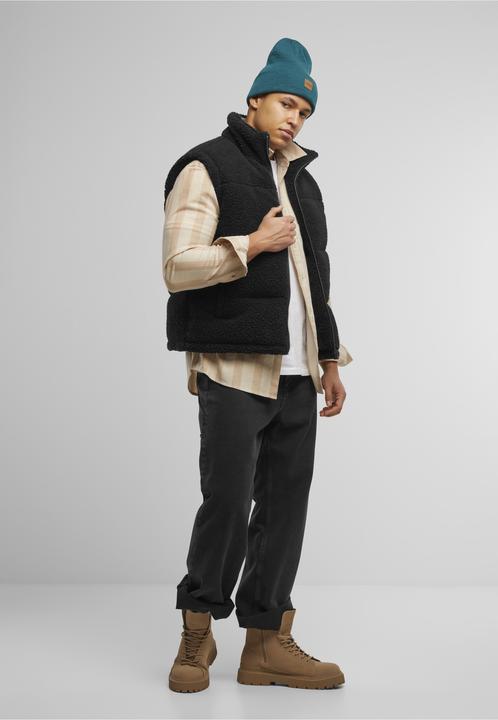 Image du produit Urban Classics Bonnet long Leatherpatch (Taille unique)