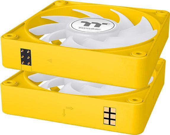 Produktbild Thermaltake TT CT140 EX ARGB Sync PC Cooling Fan 3 Pack Bumblebee (140 mm, 3x)