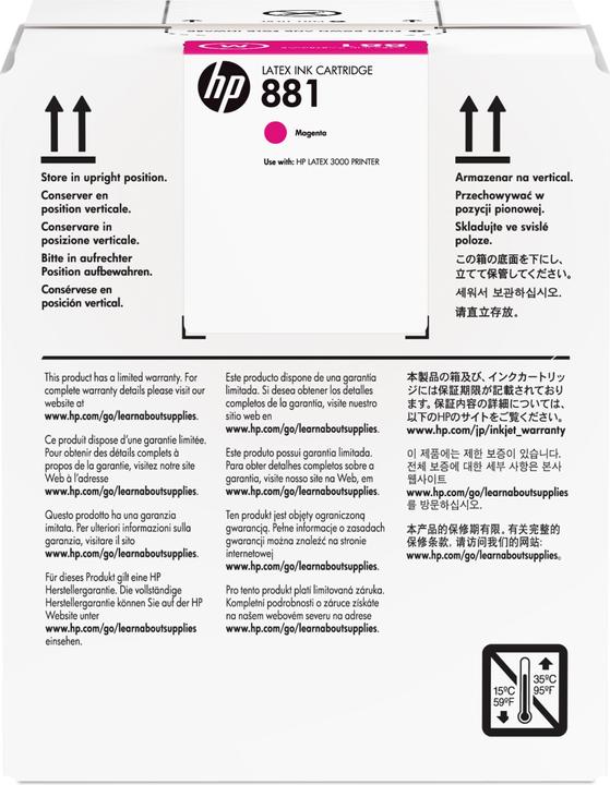 Produktbild HP 881 - 5 L - Magenta - Original - Tintenpatrone (M)