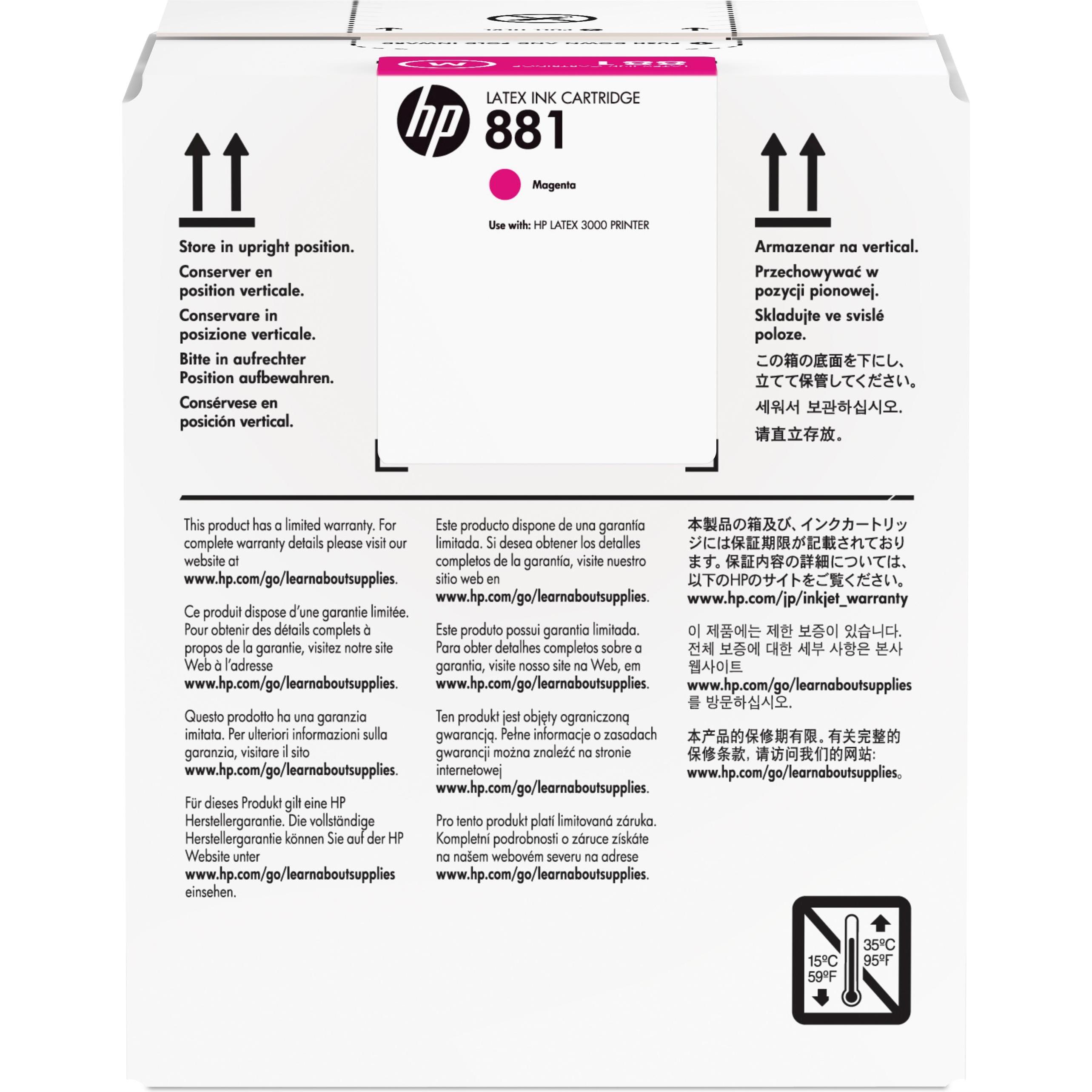 HP, Druckerpatrone, 881 - 5 L - Magenta - Original - Tintenpatrone (M)