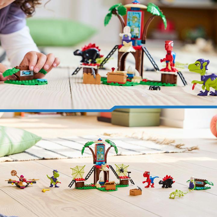 Immagine prodotto LEGO Showdown am Baumhaus: Spidey-Rex vs. Gobby-Raptor (11200, LEGO Marvel)