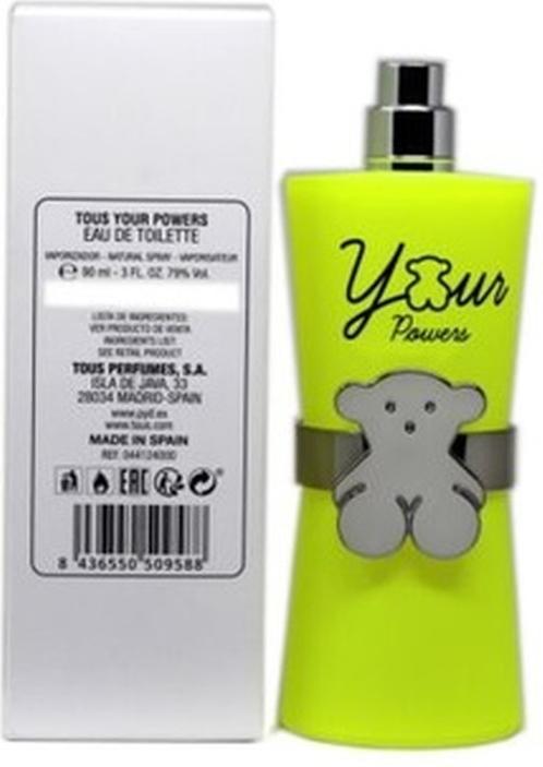 Immagine prodotto Tous Your Powers Eau De Toilette Natural Spray 90ml 3fl oz (Eau de toilette, 90 ml)