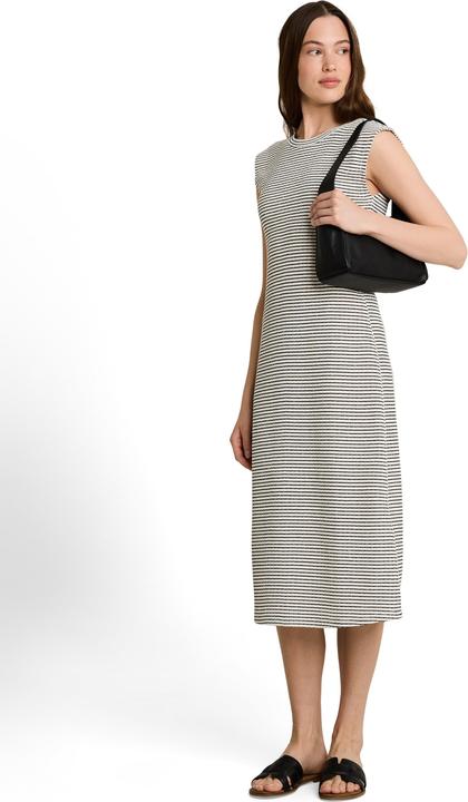 Produktbild Tom Tailor Fitted Jacquard Midi-Kleid (L, S)