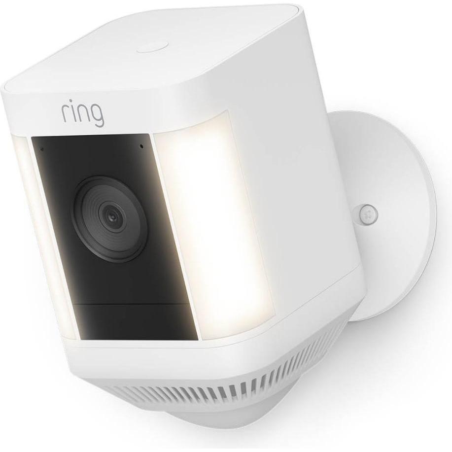 Ring Spotlight Cam Plus (1920 x 1080 Pixels), Netzwerkkamera, Weiss