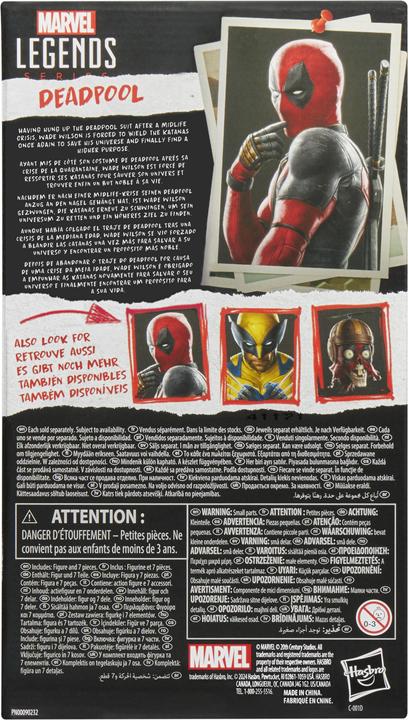 Produktbild Hasbro Marvel - Deadpool The Black Series