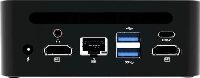 Actual product image Qoobe Mini-PC AP1215U i3-1215U/16GB/SSD 512GB/Win 11 Pro schwarz (512 GB, 16 GB, Intel Core i3-1215U, Intel UHD Graphics)