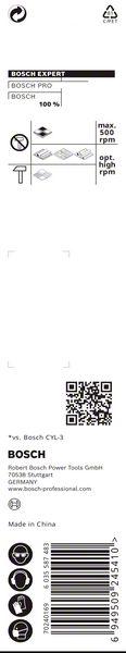 Actual product image Bosch Professional Zubehör EXPERT HEX-9 Multi Construction drill bit, 8 x 90 x 150 mm (1.0 - 8.0 mm)