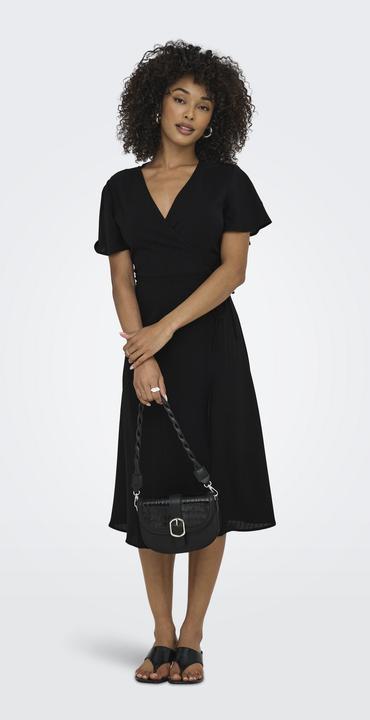 Image du produit Only Stucali S/S Midi Wrap Dress Wvn (S)