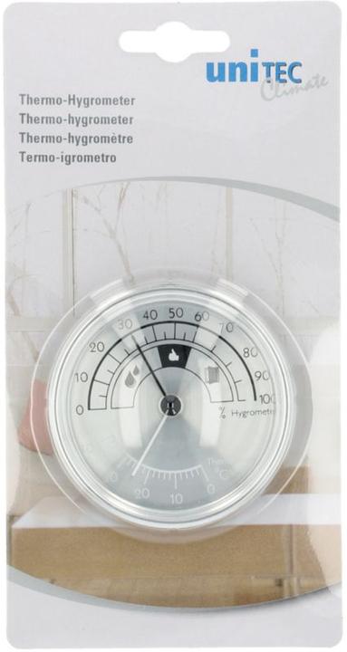 Actual product image Unitec Thermo hygrometer
