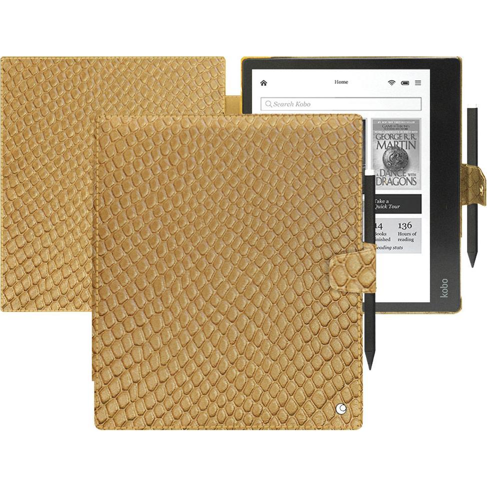Noreve Lederschutzhülle horizontal, MP3 Tasche + Hülle, Beige
